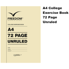 72 pages A4 College Books Unruled